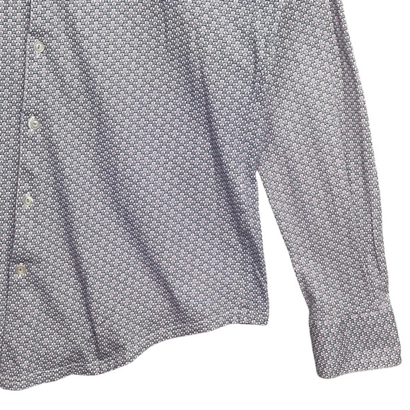 Stone Rose Shirt Mens XL Button Up Subtle Marijuana Leaf Novelty Print - Picture 5 of 12